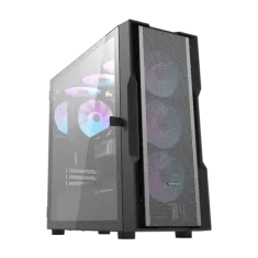 Rampage INFINITY MESH 4*ARGB Fan Manyetik Temperli Camlı E-ATX Mid-T Gaming Oyuncu Kasası